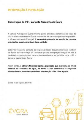 Informação à população